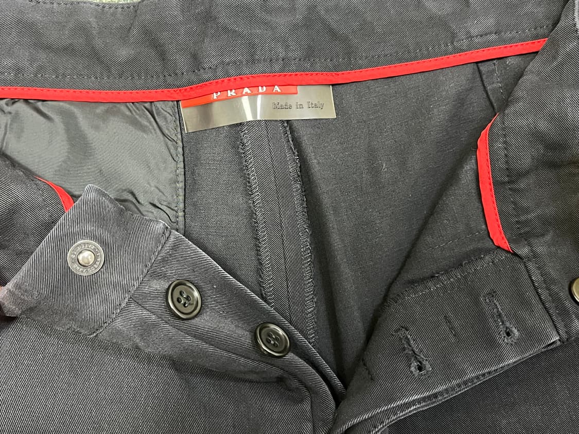 Prada 00s archive one pocket cotton pant 상품이미지2