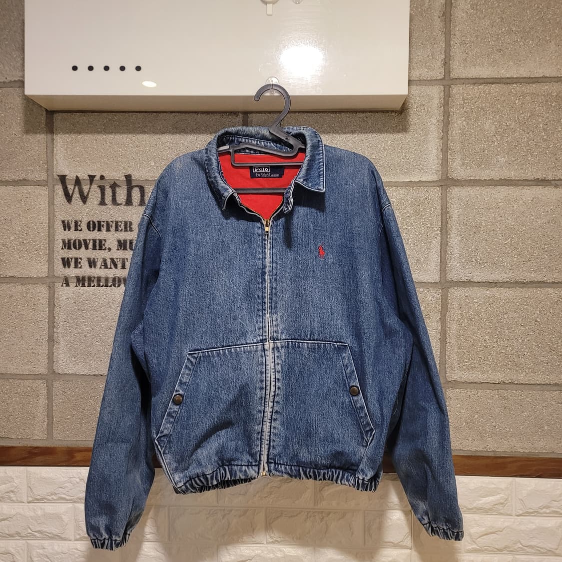 폴로랄프로렌 80s 일본판 데님 스윙탑 M 상품이미지1