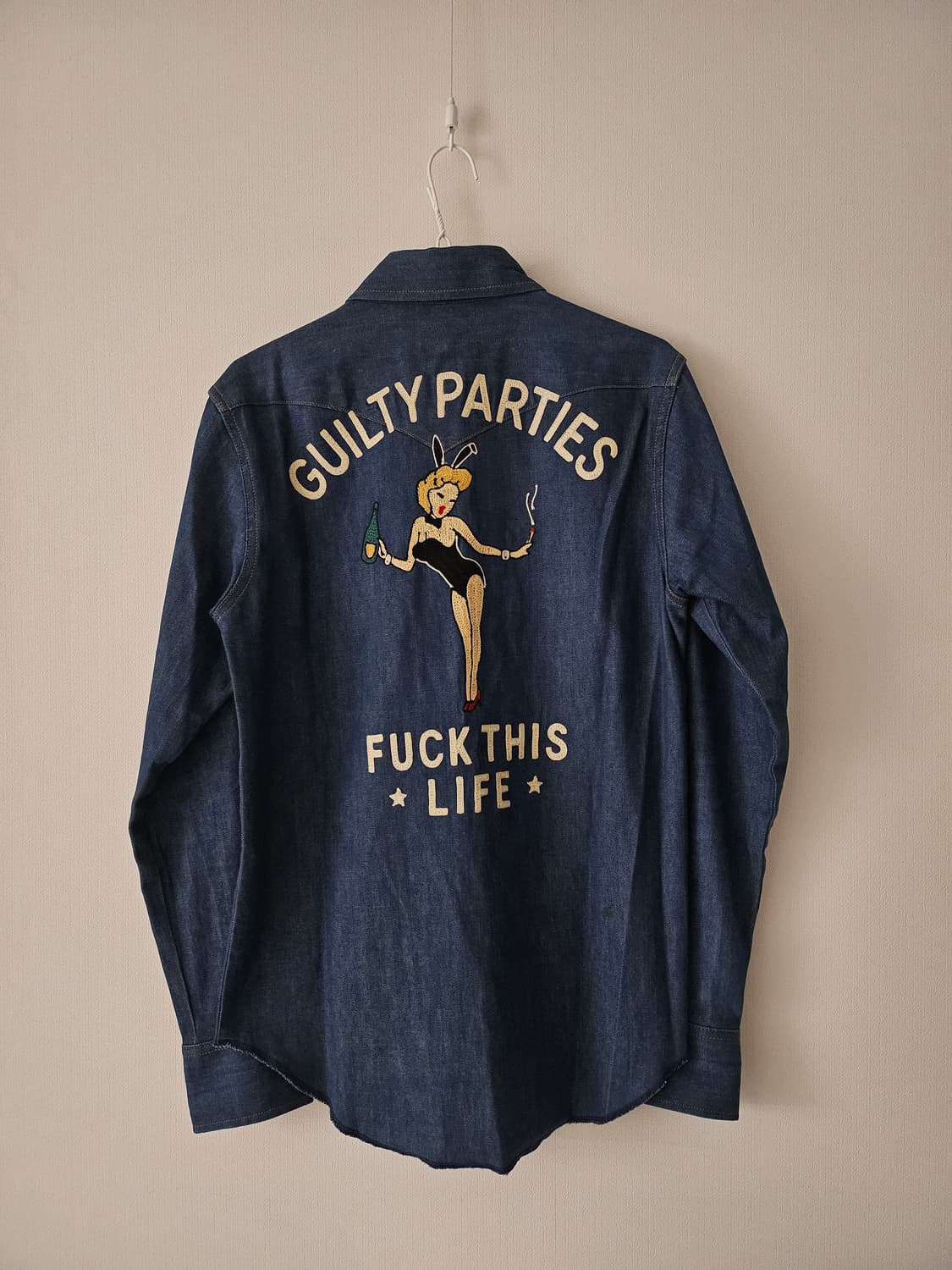 와코마리아 wacko maria 웨스턴 데님셔츠
 상품이미지2