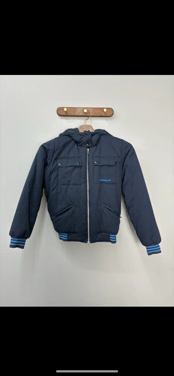 아디다스 네이비 윈터봄버 숏패딩 H1419 상품이미지2