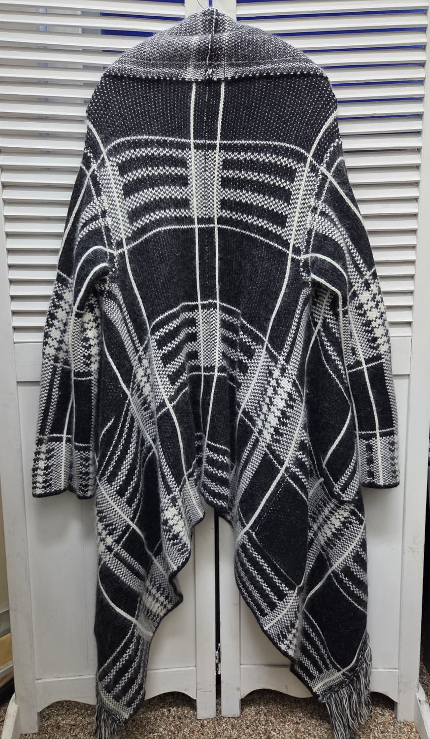 마쥬 울 판초 코트 상품이미지4