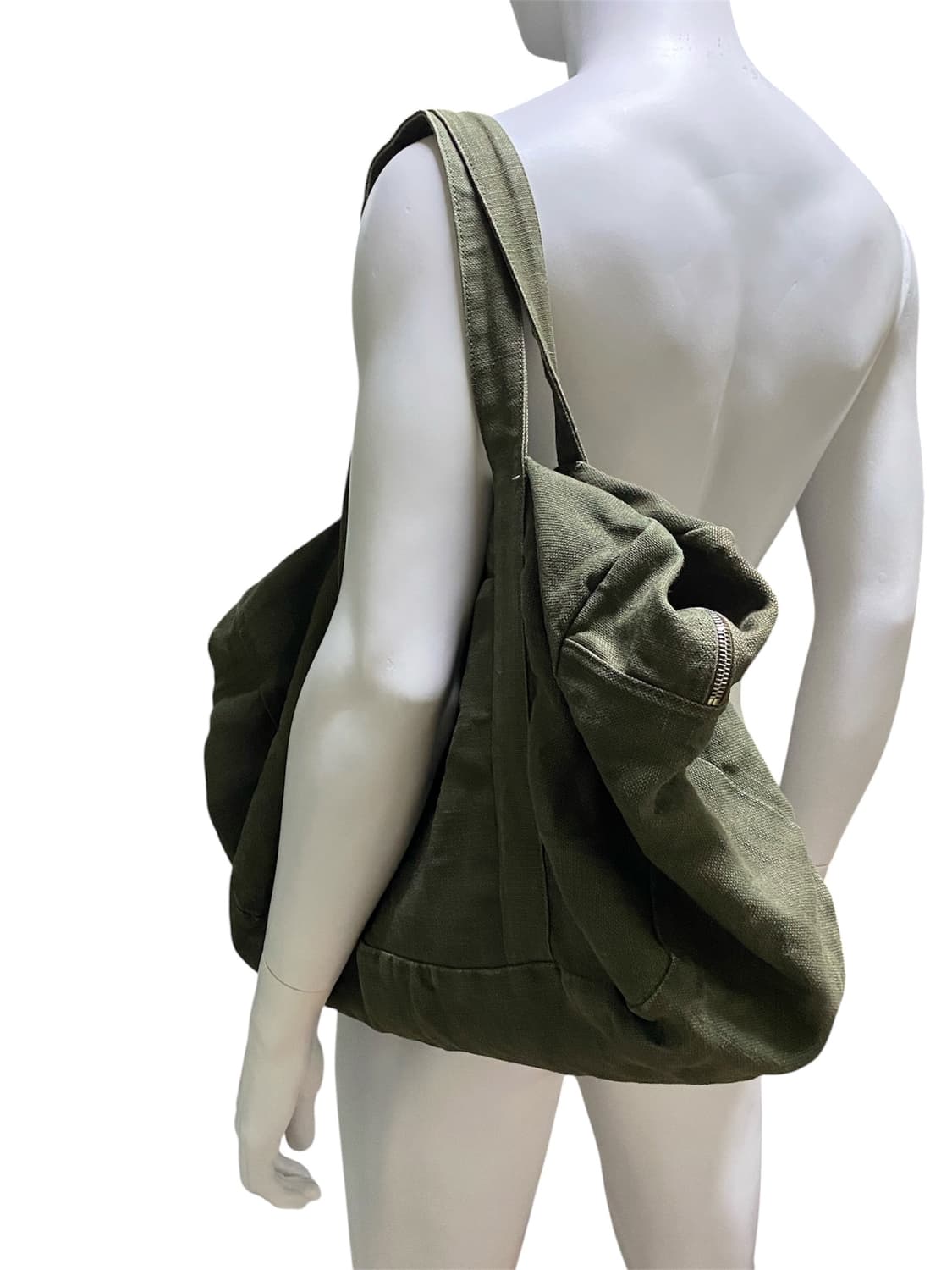 00s Linen Boston Bag 상품이미지4