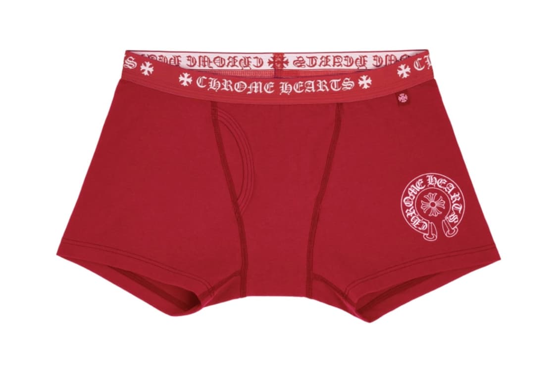 크롬하츠 박서 브리프 쇼츠 레드 XL 상품이미지3