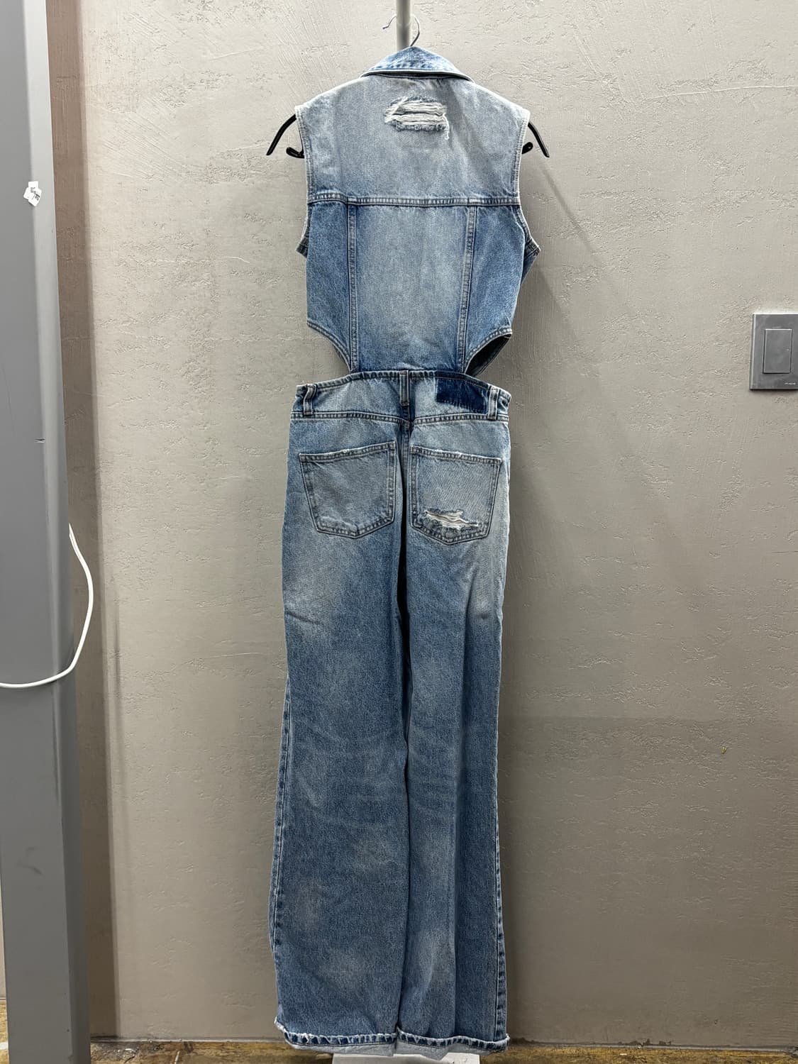 ZARA 자라 데님 점프수트 XS 상품이미지7