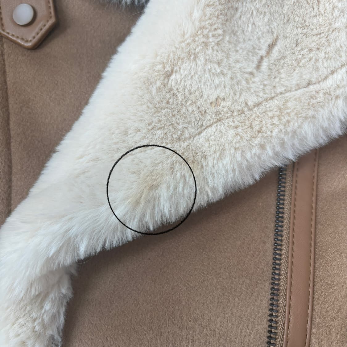 SOUP 숲 스웨이드 무스탕 자켓 브라운 상품이미지7