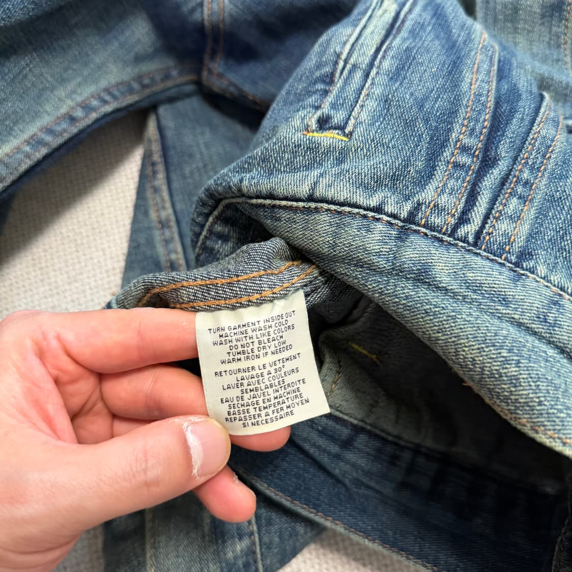 데님 앤 서플라이 랄프로렌 치마요 자수 데님 자켓 상품이미지4