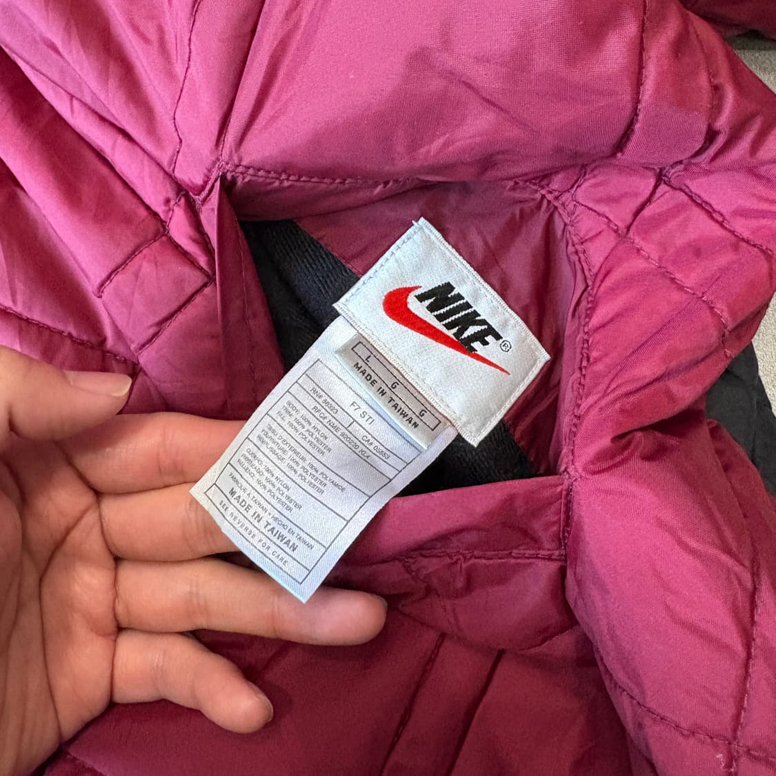 90s 90년대 나이키 리버시블 봄버 자켓  상품이미지8
