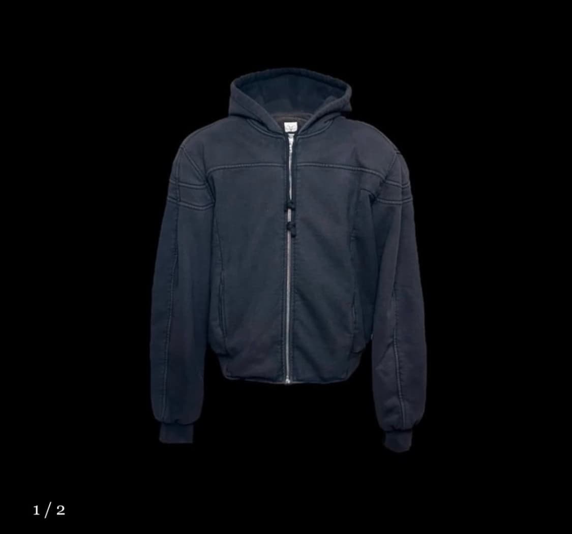 에모스탠스클럽 패디드 숄더 후드집업 상품이미지1