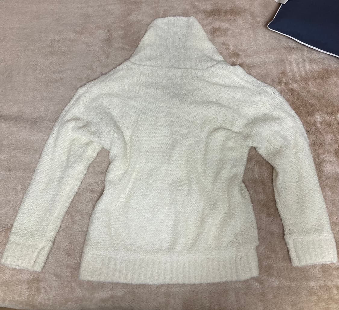 빈티지 갸루 털후드집업 상품이미지2