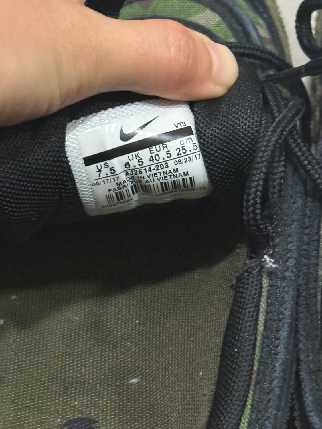 나이키 에어맥스97 카모 255 상품이미지3