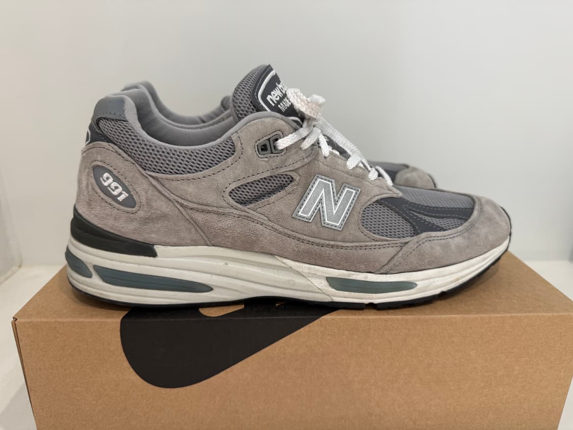 [285] 뉴발란스 991v2 락 릿지 알로이 실버 상품이미지4
