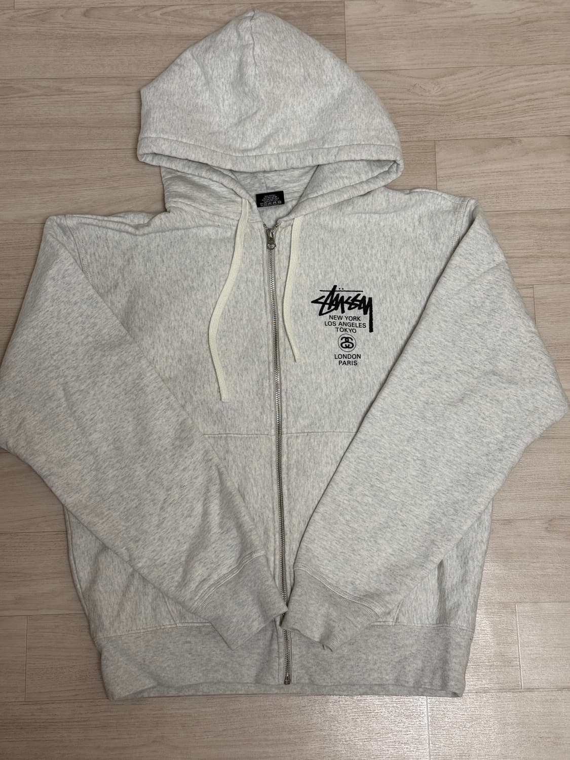 스투시 월드투어 후드집업 상품이미지2