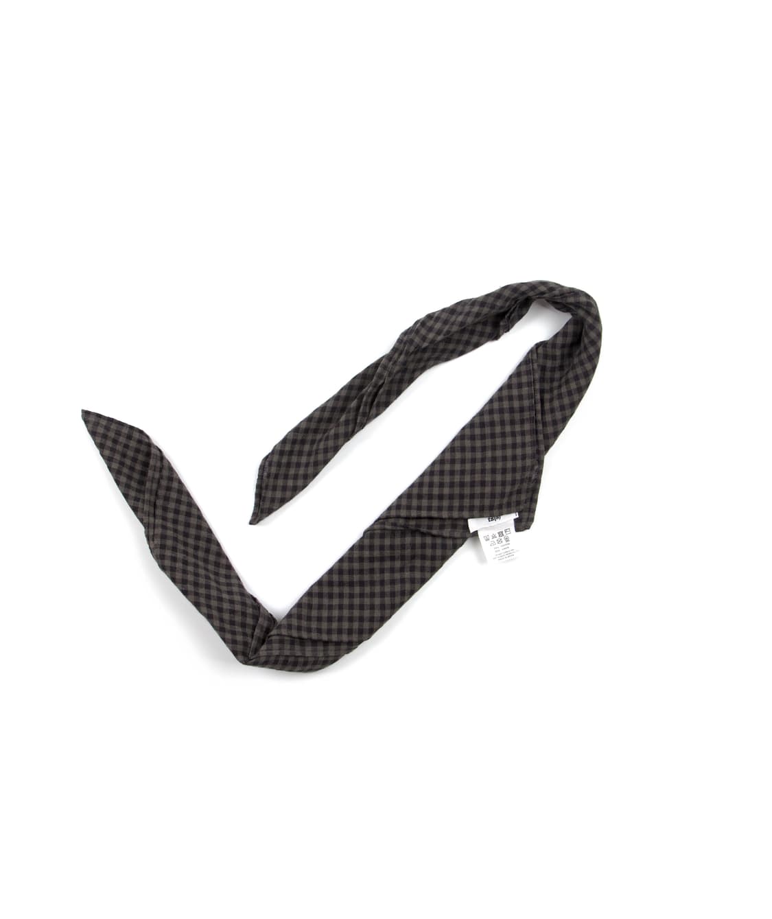 ts(s) 코튼 린넨 체크 스카프 상품이미지3