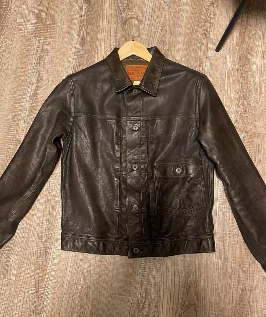 rrl 타입 1 버팔로가죽 m 상품이미지1