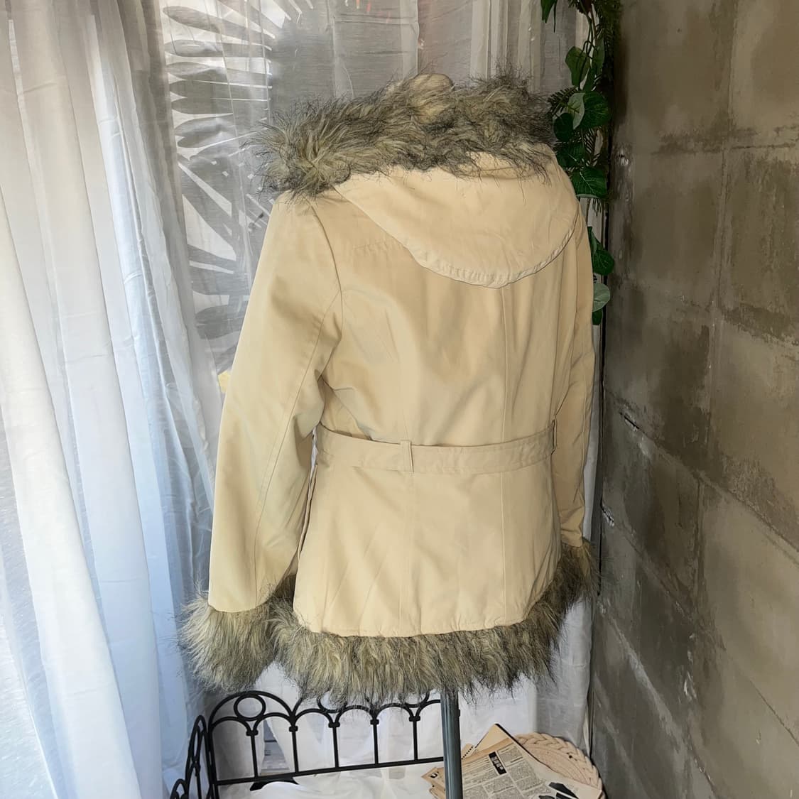 갸루 누빔 퍼 점퍼 상품이미지4