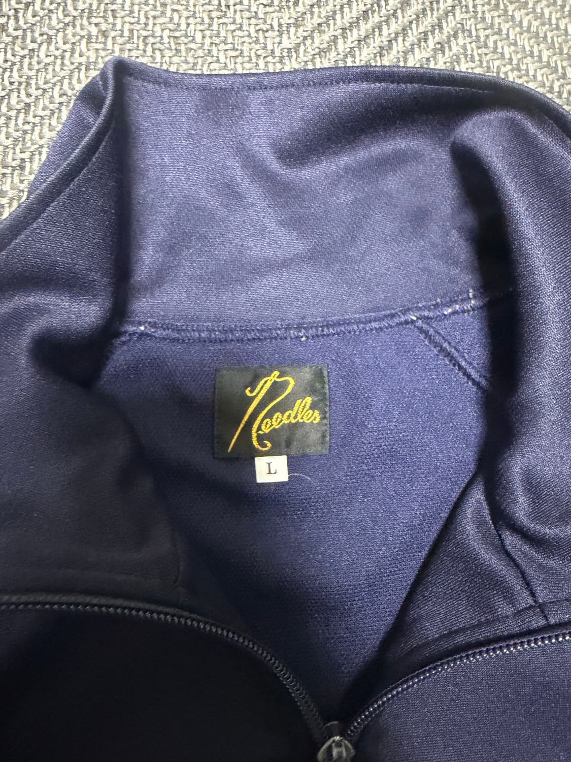 니들스 트랙자켓 폴리 스무스 네이비 L 상품이미지4