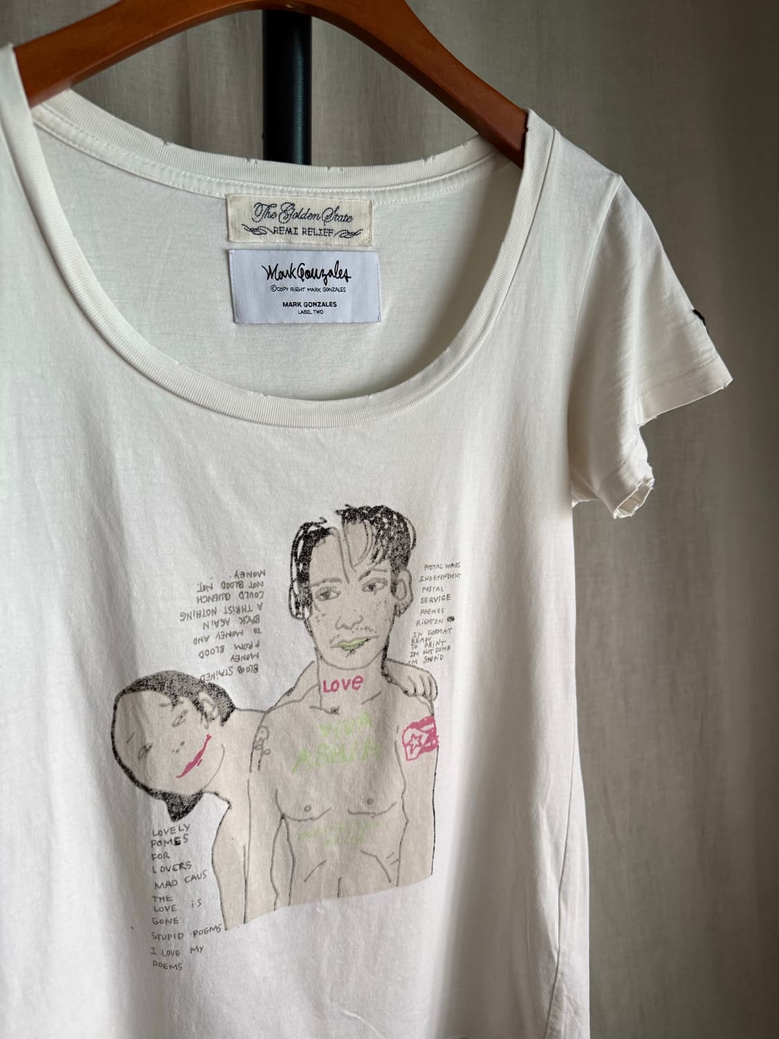 REMI RELIEF x MARK GONZALES T-shirt 상품이미지2