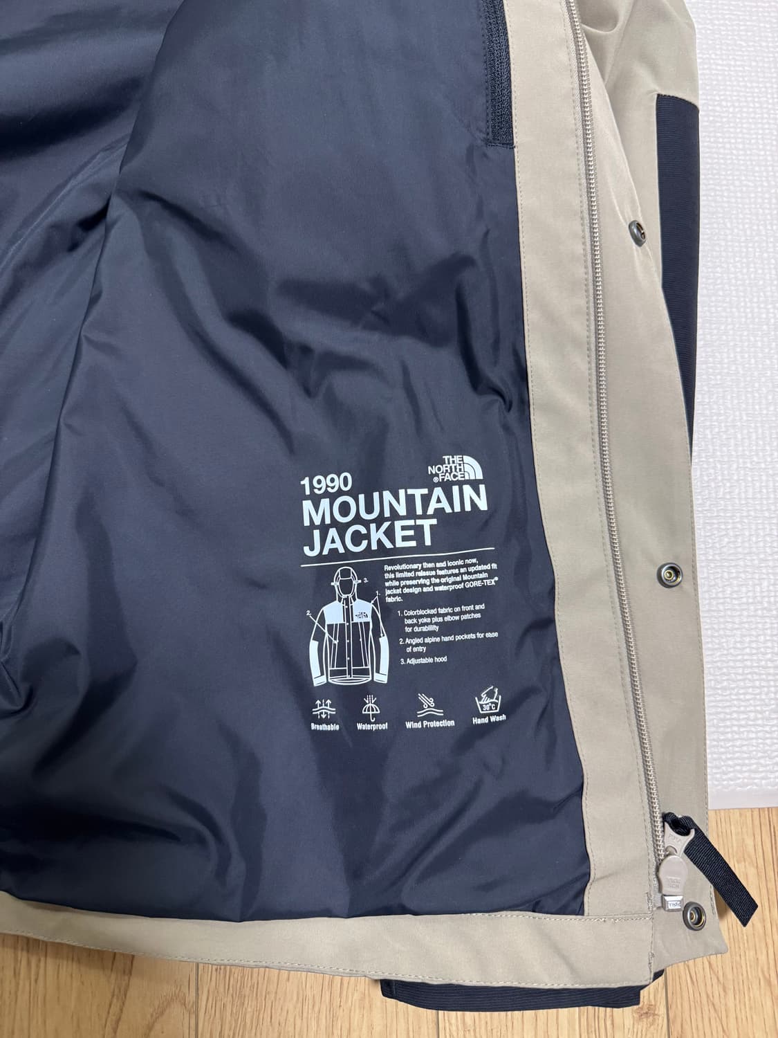 노스페이스 고어텍스 에코 바람막이 상품이미지4