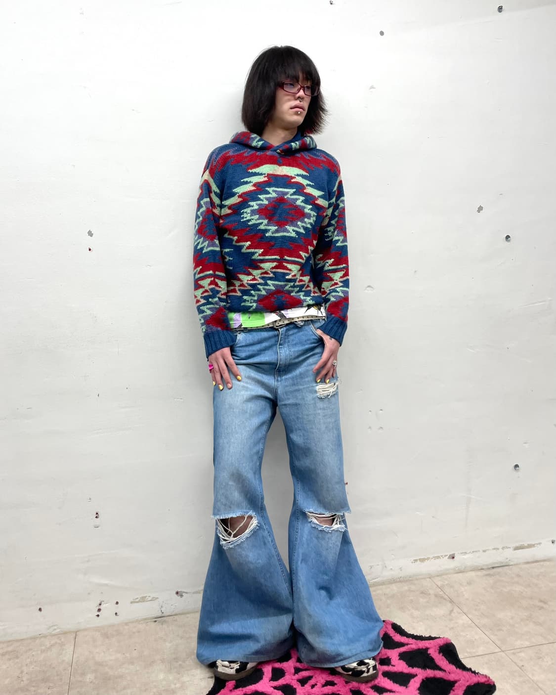 Nabaho Knit Hoodie  상품이미지5