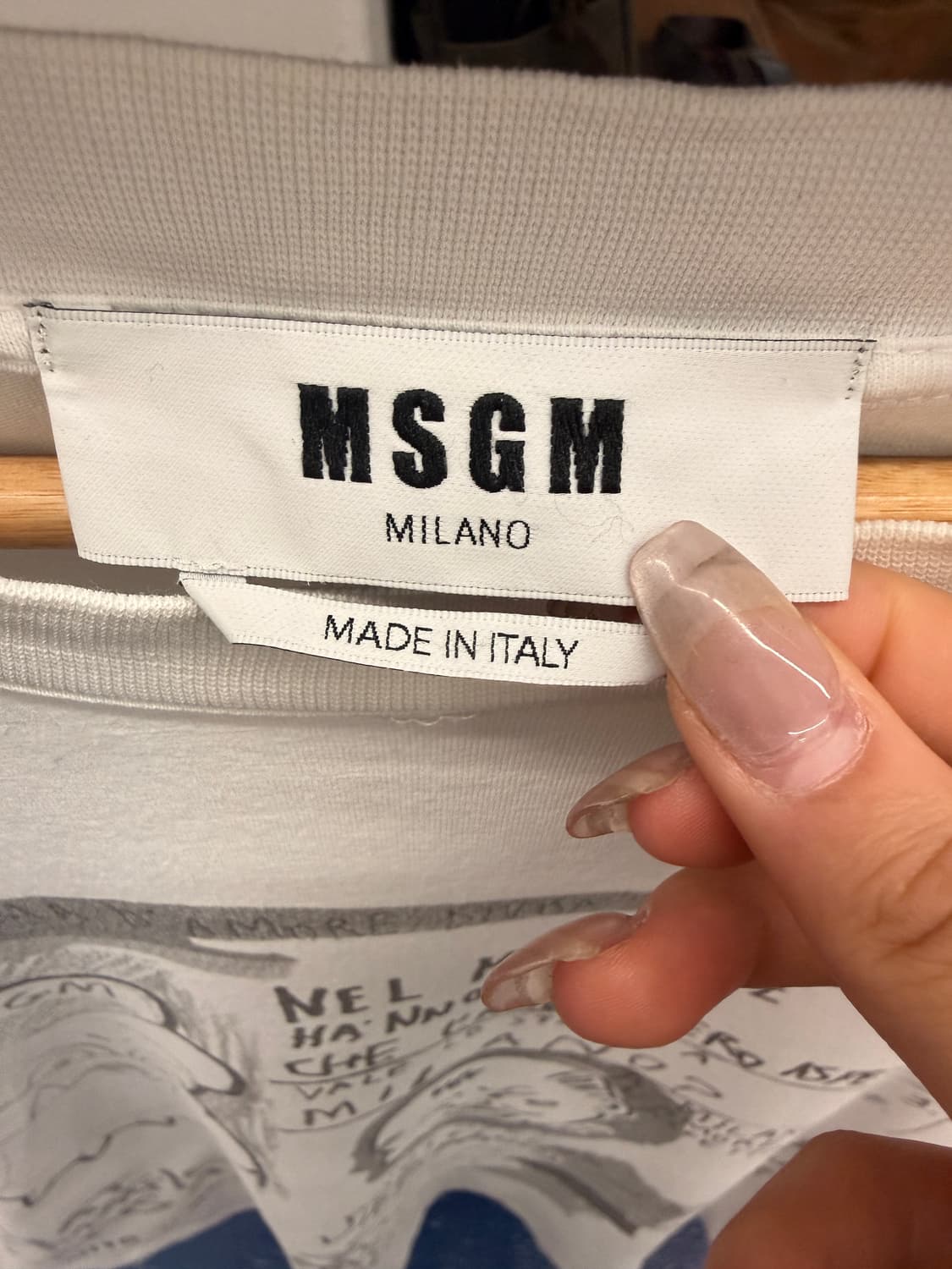 MSGM 올드스쿨 두들 빈팔티 상품이미지5