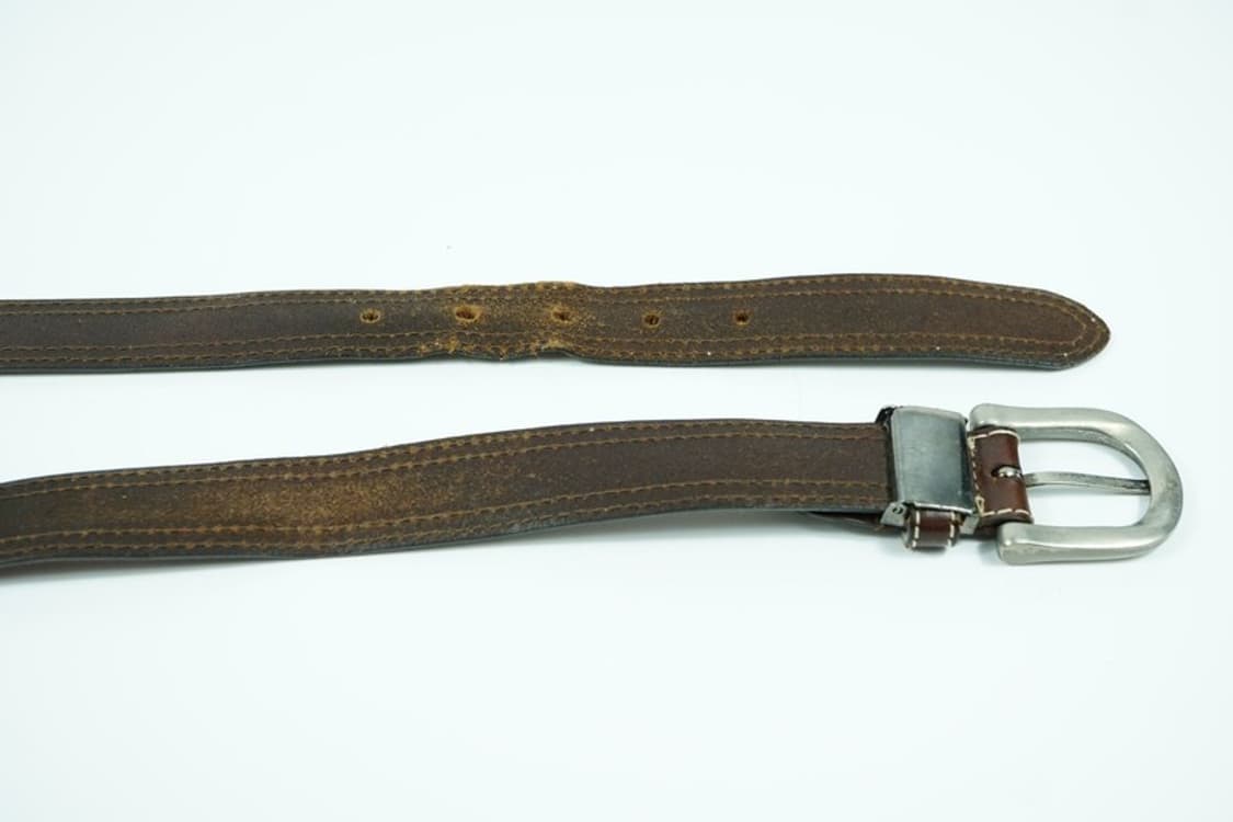 피에르발망 클래식 스티치 빈티지 가죽 벨트 상품이미지6