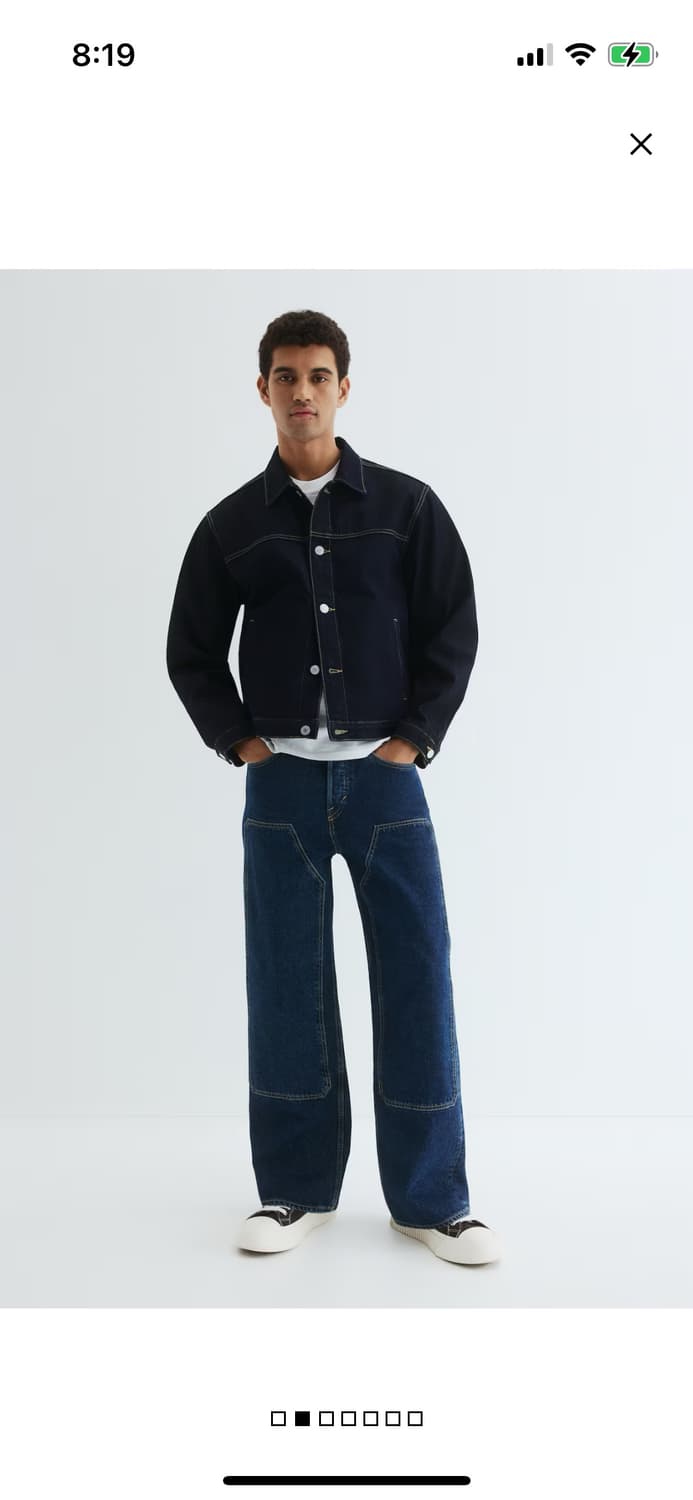 H&M 흐앤므 데님 자켓 상품이미지2