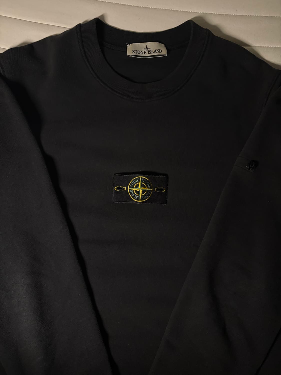 [M size] 스톤아일랜드 맨투맨 블랙 상품이미지8