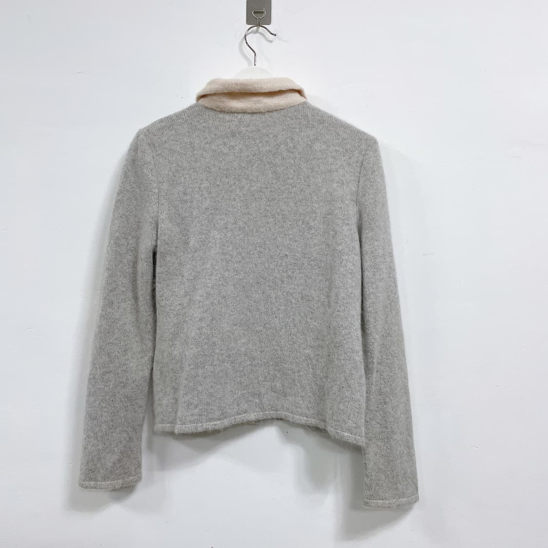 발렌시아가 울 앙고라 니트 집업 상품이미지2