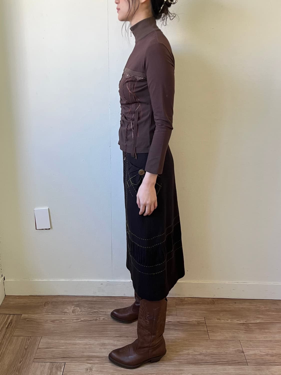 M.A. 플라워 프릴 집업 상품이미지9