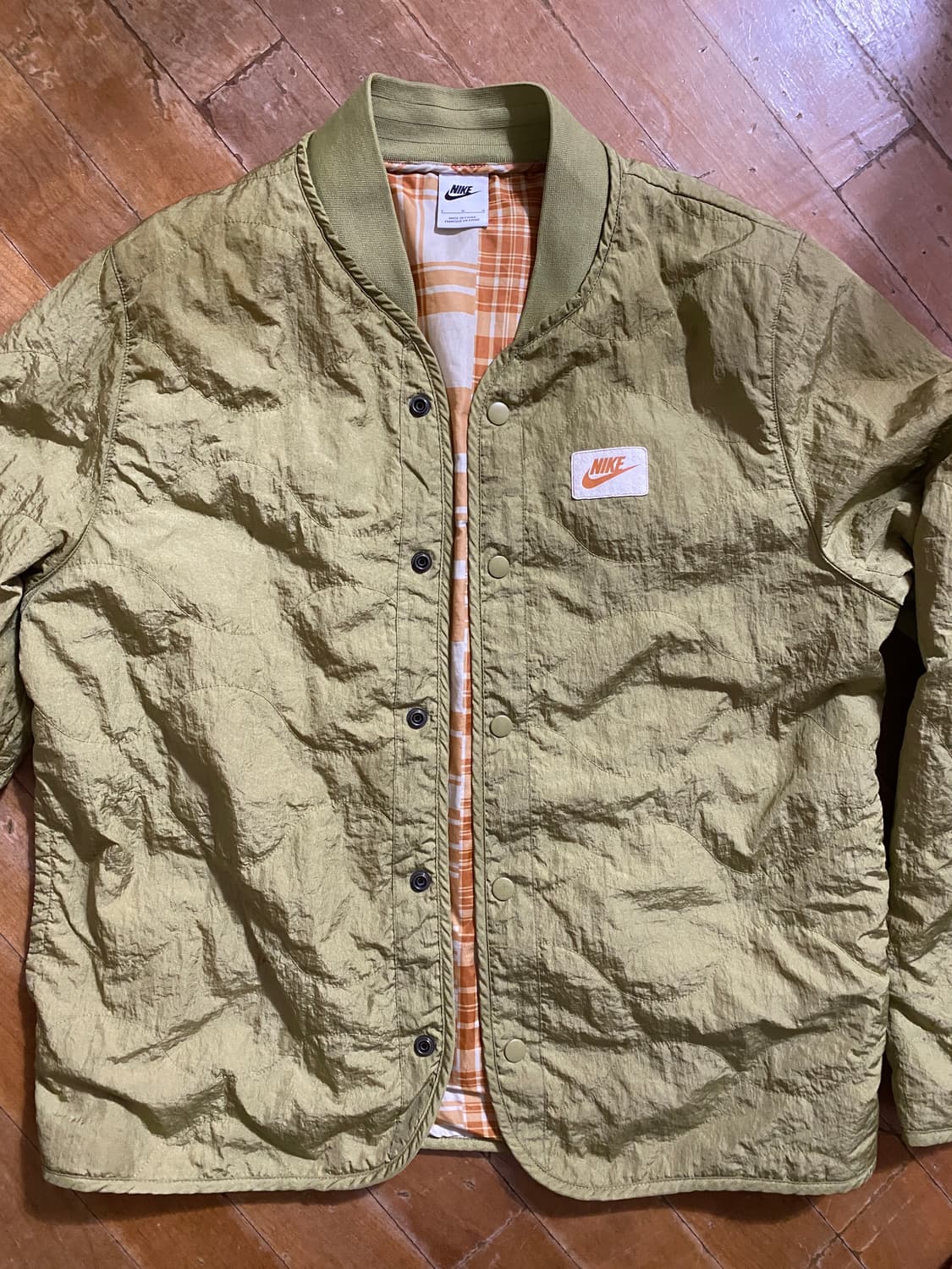 나이키 카키색 간절기 자켓 L (100~105) 상품이미지1