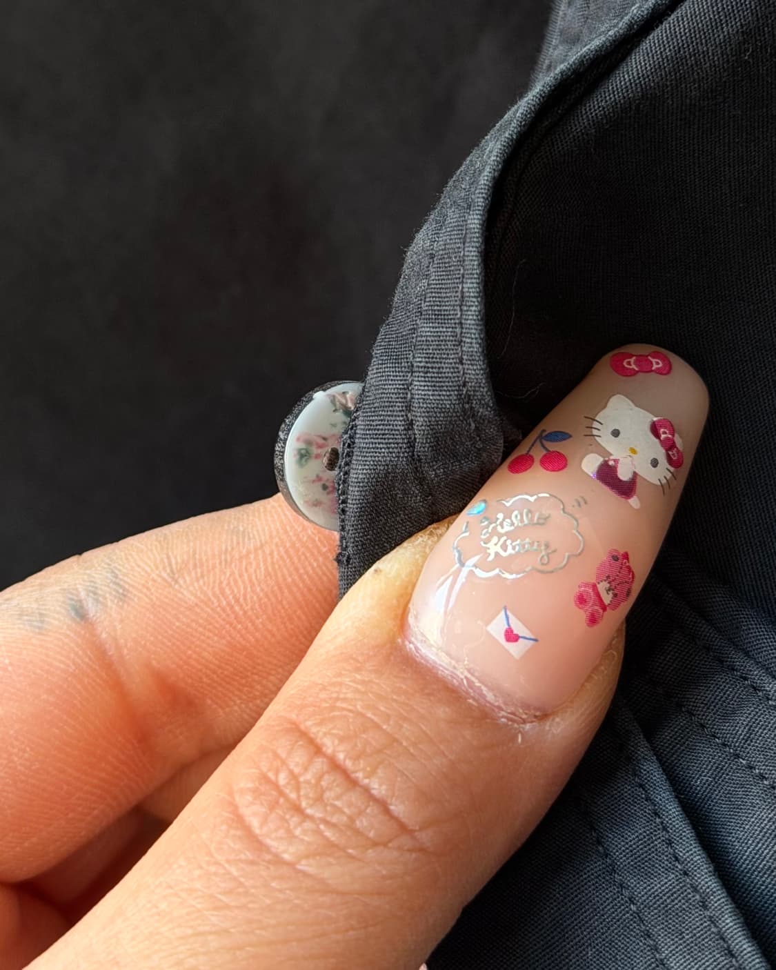 BURBERRY women's black crop shirt 상품이미지7