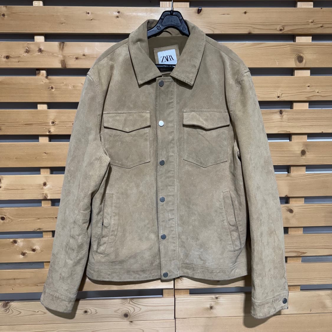 자라 레더자켓 상품이미지1