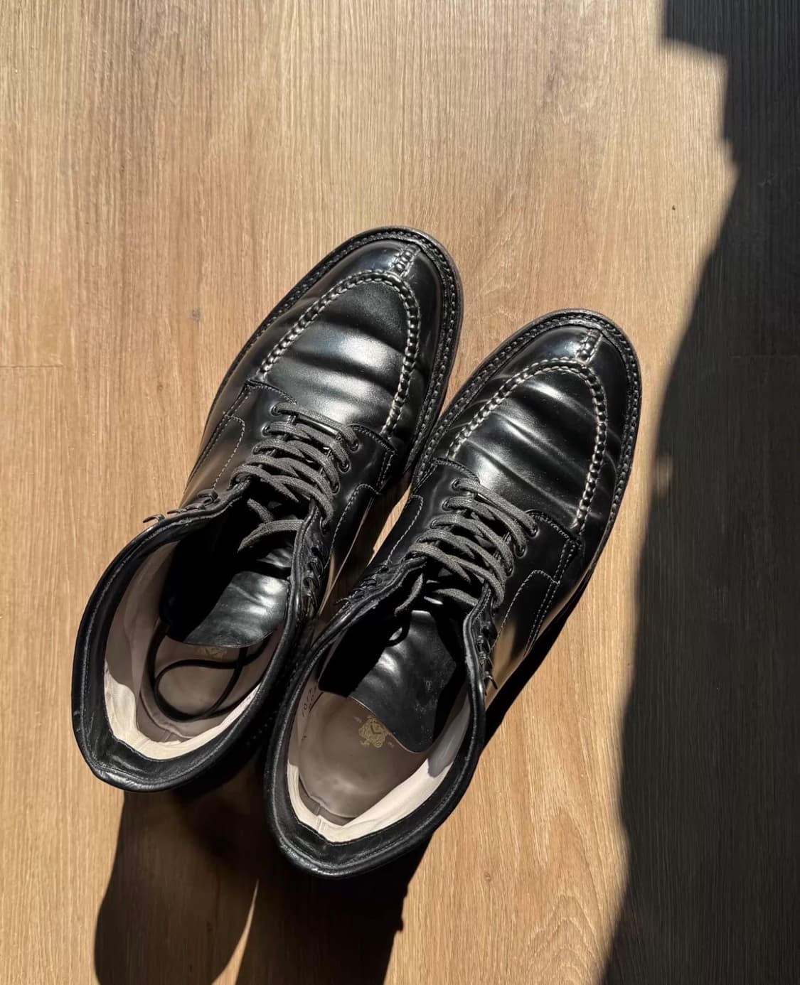 알든 탱커부츠 코도반 블랙 7.5d 사이즈 상품이미지2