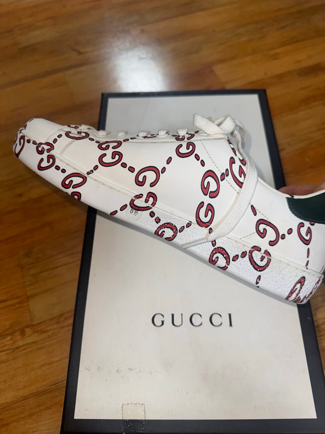 구찌 맨즈 아폴로 스니커즈 새상품 상품이미지4