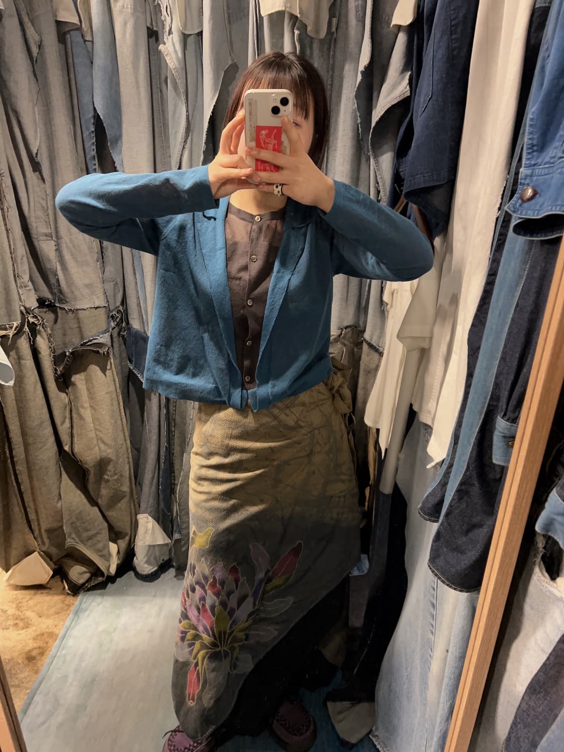 F ) HALLELUJAH Draped Wrap Skirt 상품이미지2