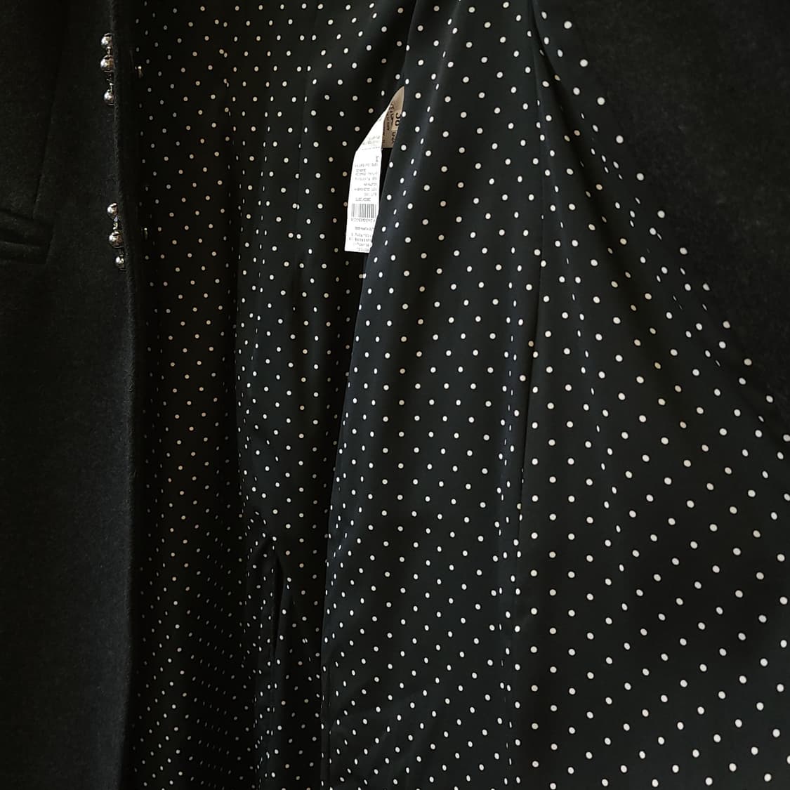 돌체앤가바나 울코트 밍크퍼 쥬얼리 버튼 버진울 코트 38 상품이미지9