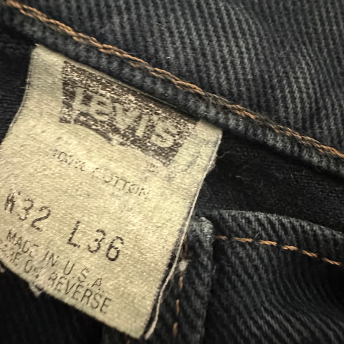 LEVI'S 554 90's usa made denim pants 상품이미지4