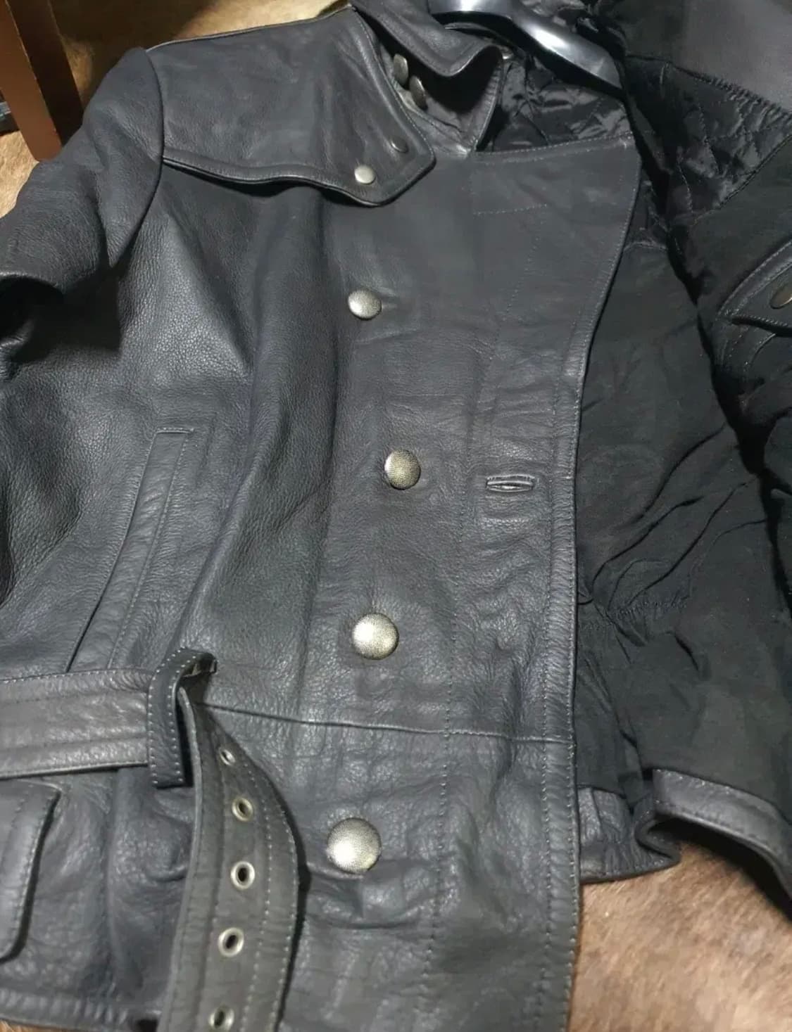 독일 폴리스 경찰 모토사이클 레더자켓 상품이미지7