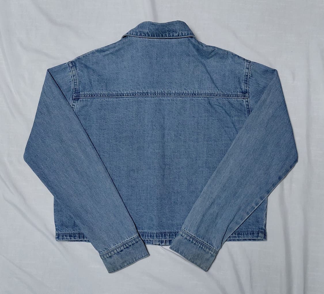 ​[AU 8/US 4] Afends 어펜즈 여성용 세미 크롭 데님 셔츠  상품이미지8