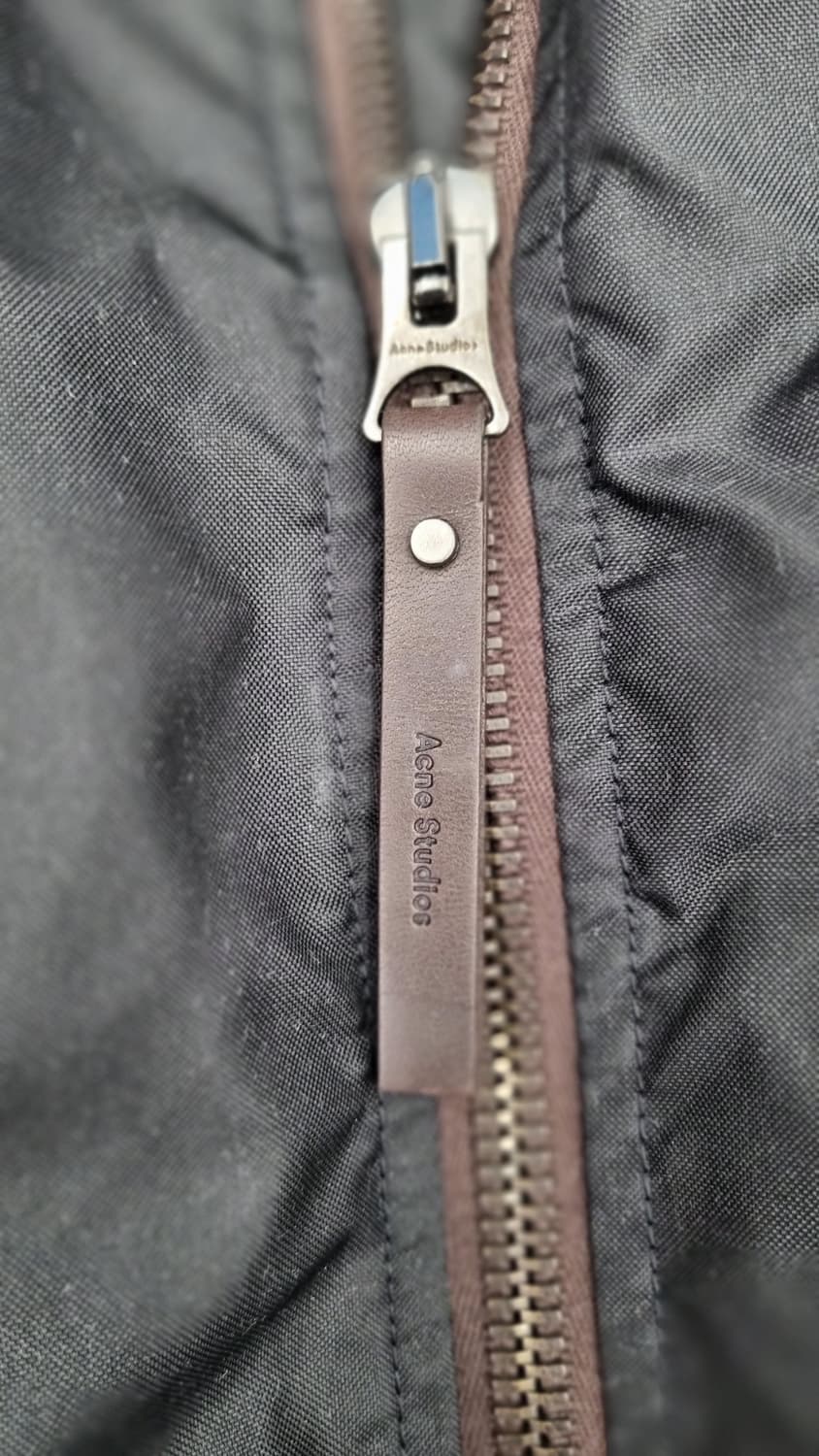 아크네 스튜디오 블랙 봄버 자켓 상품이미지3