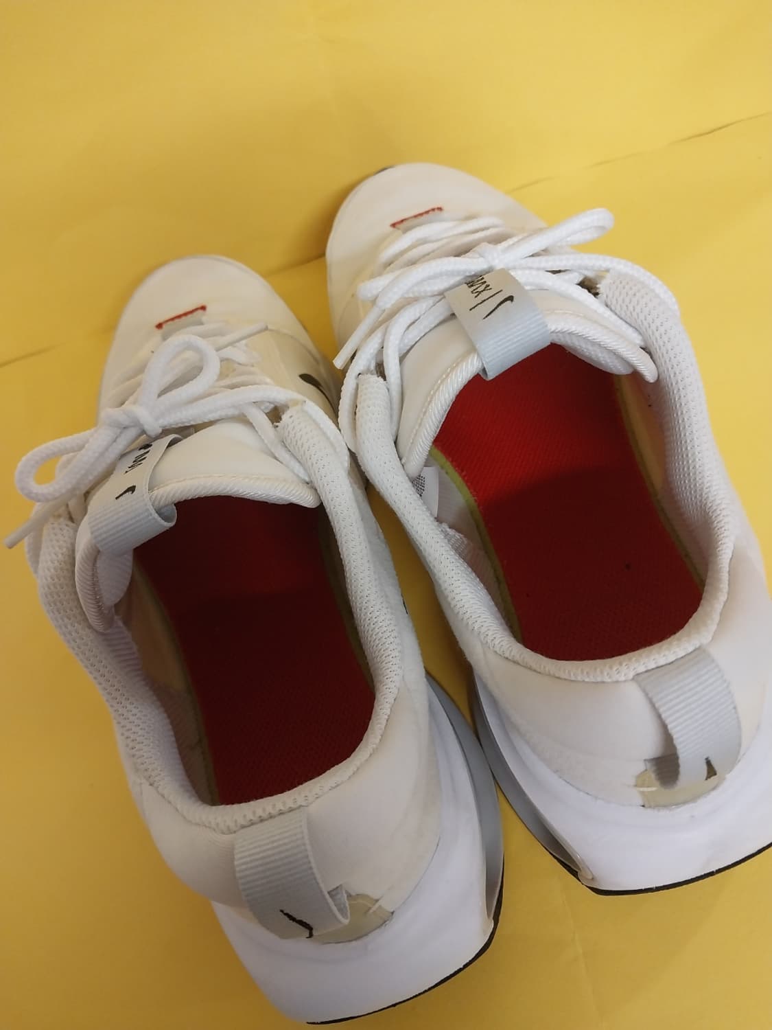 남성 나이키 에어맥스 인터락 화이트 운동화 (255) 상품이미지6