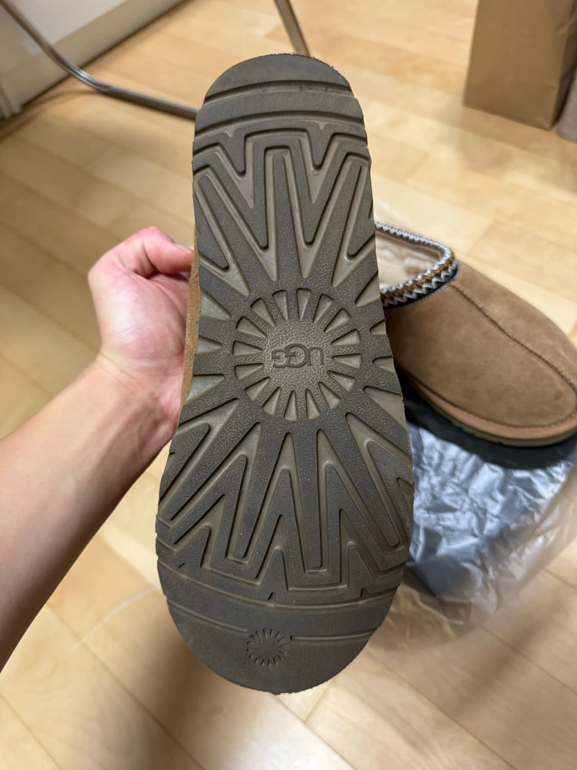 (260)어그 타스만 슬리퍼 체스트넛 상품이미지4