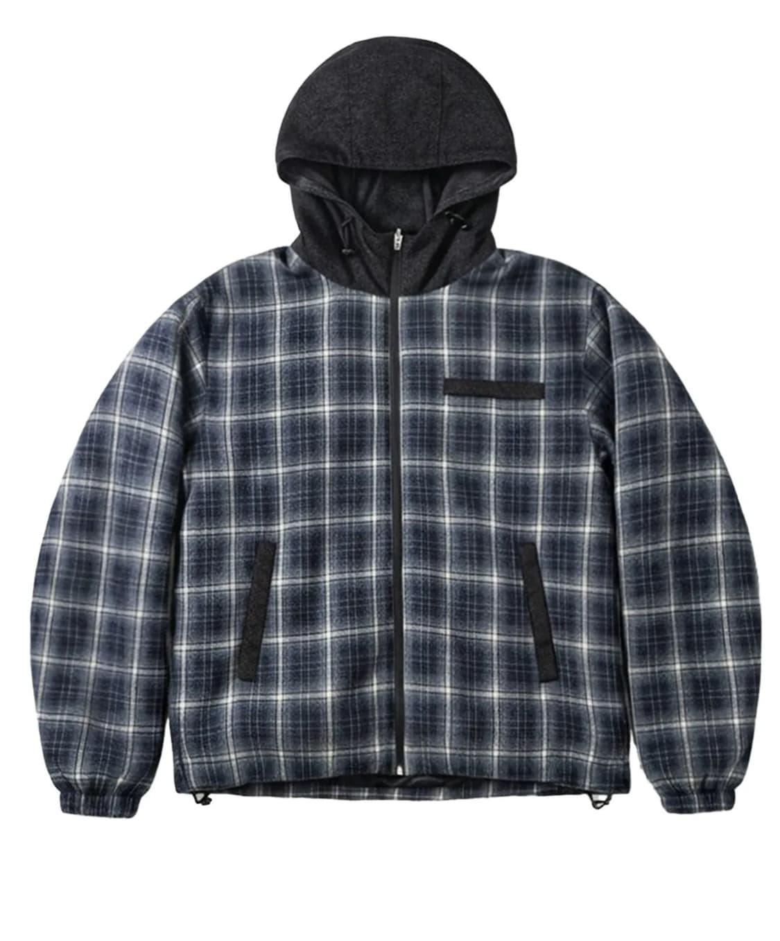 [새제품] 벤힛 체크 봄버 겨울 자켓 정가 21만 상품이미지1