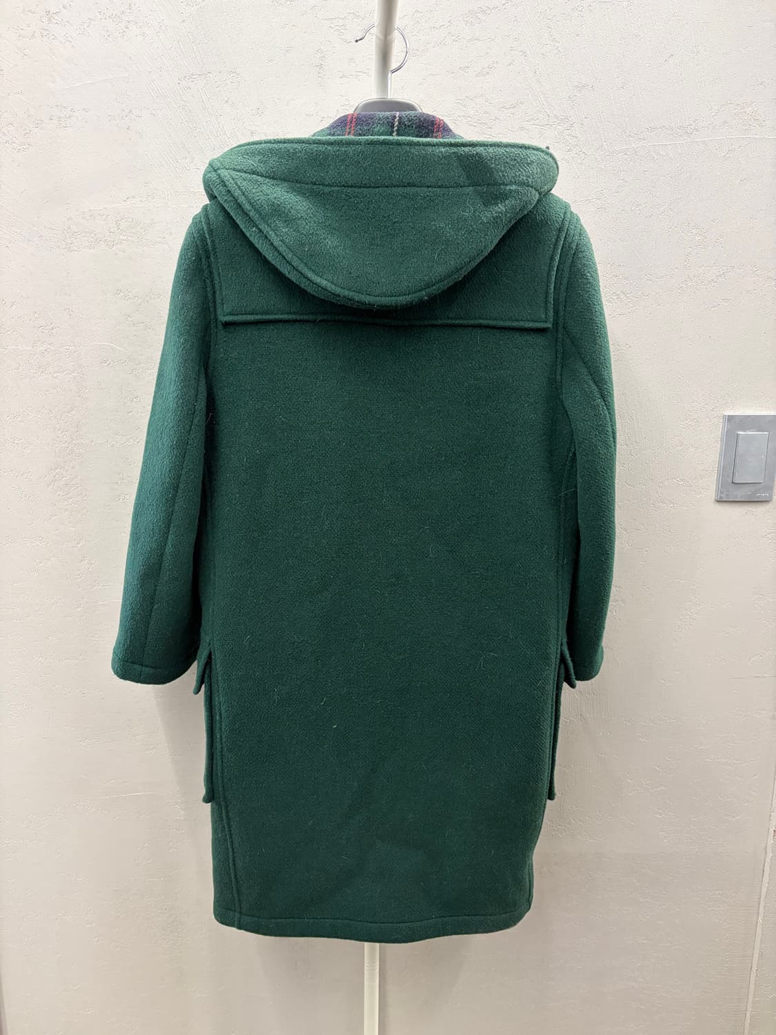 버버리 그린 더플코트 S 상품이미지5