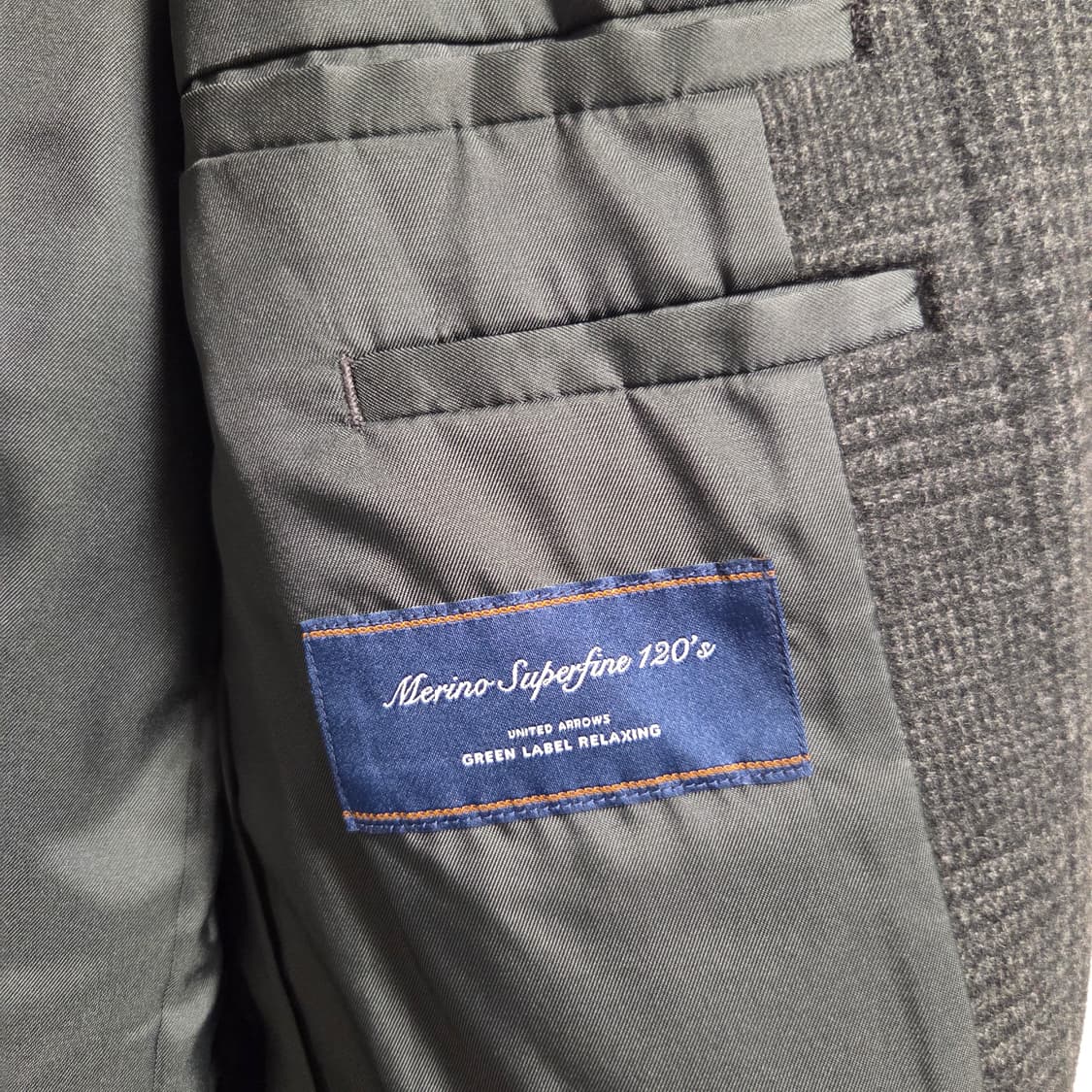 United Arrows 메리노 울 롱코트 M(95) 상품이미지5