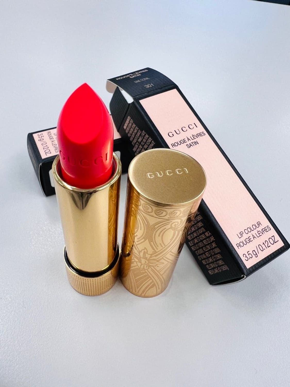 구찌 립스틱 301호 오랜지핑크색 상품이미지1