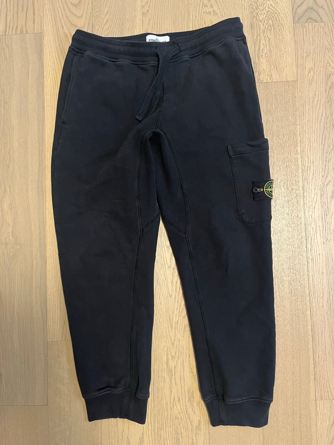 스톤아일랜드 스웨트 조거 팬츠(L, 블랙) 상품이미지1