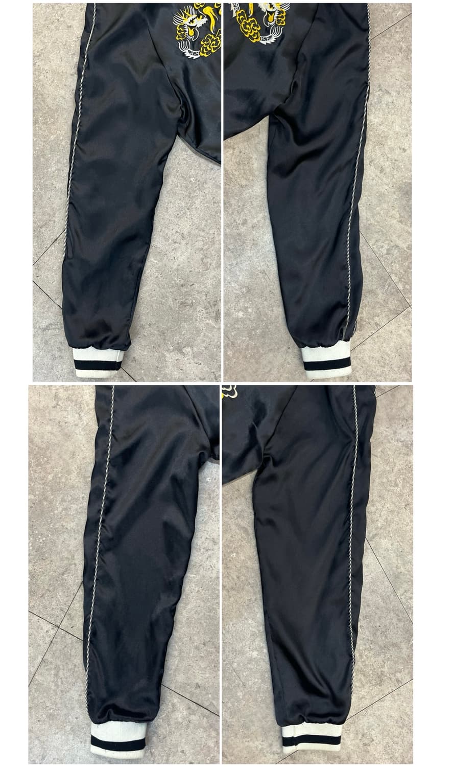 빈티지 자수 스카잔 블랙 M #csz3488 상품이미지9