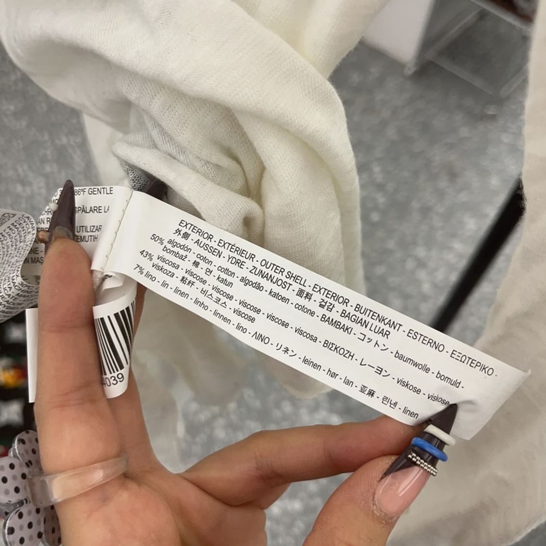 스트라디바리우스 스트릿 히피 모리걸 롱슬리브 85 C07929 상품이미지6