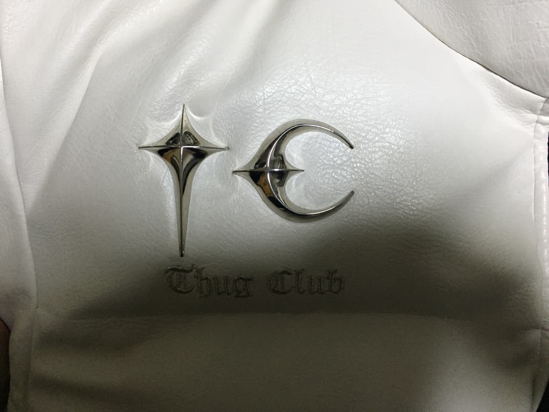 떠그클럽 패딩 화이트1사이즈 상품이미지5